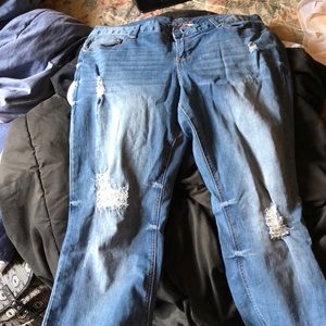 Boot cut jeans